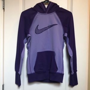 Nike Therma-Fit Hoodie in Purple